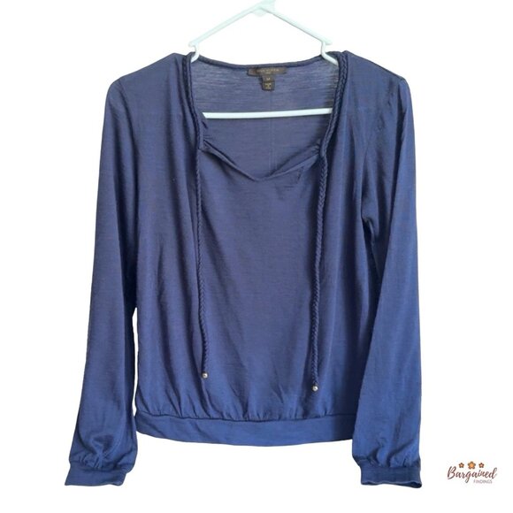 Louis Vuitton Women's Navy Blue Top Size Medium - Picture 1 of 7